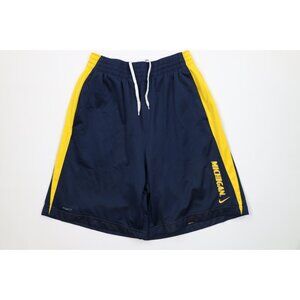 Vintage Nike Mens Small Travis Scott Mini Swoosh University of Michigan Shorts
